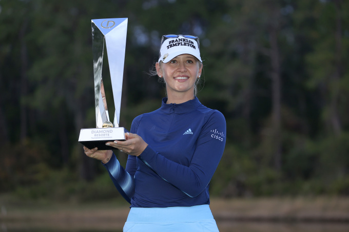 [LPGA] Jessica Coda wins the opening game at the end of overtime…