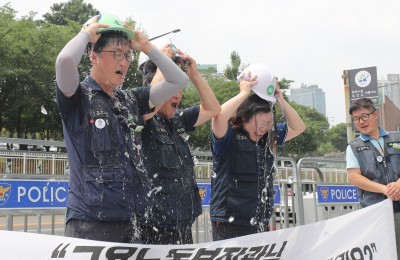 '건설현장 폭염대책 마련하라!'