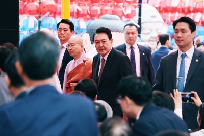 부처님오신날 법요식 참석한 윤석열 대통령