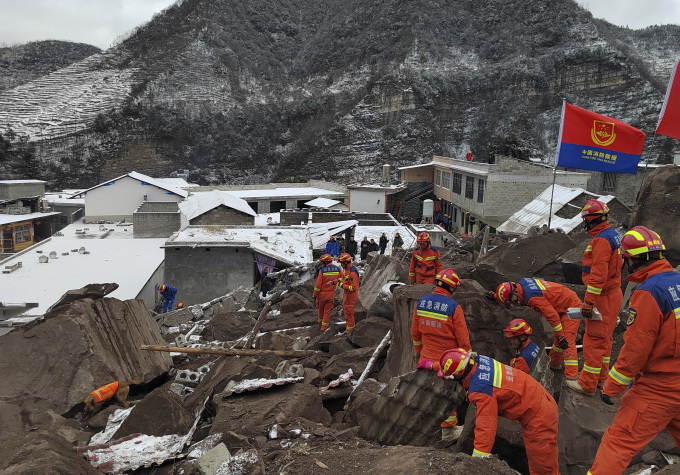 중국 윈난성에서 규모 5.0 지진 발생