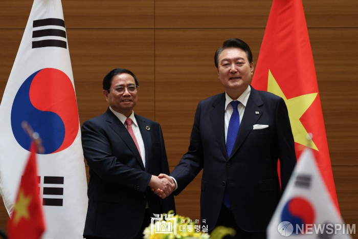 팜민찐 베트남 총리 "한국과 2050년까지 무역 '1억5000만 달러' 달성 목표"