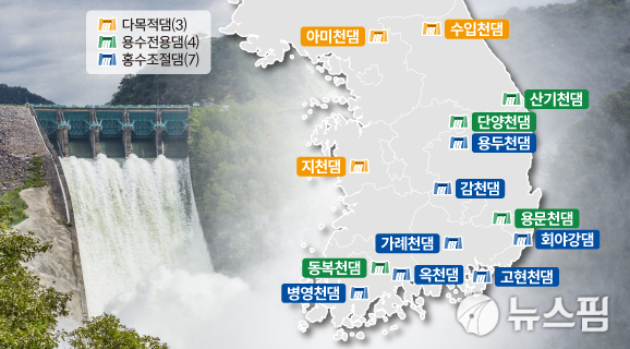 [2025 예산] 환경부, 3.1% 늘어난 14조8007억…댐 건설 30억 투입