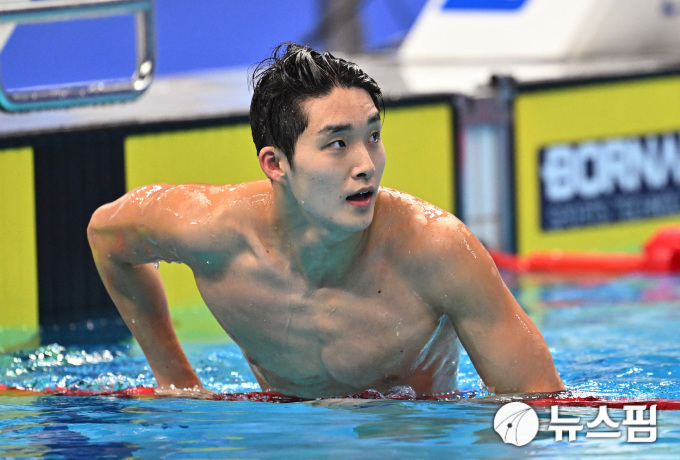 김우민, 경영 월드컵 자유형 400ｍ 5위… 판잔러 우승