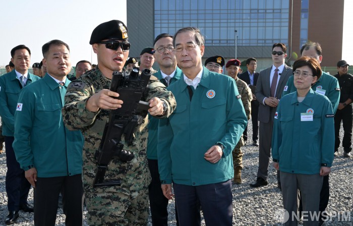 국가대테러종합훈련 참석한 한덕수 총리