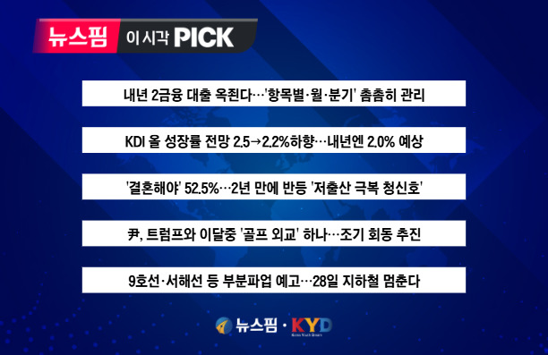 [뉴스핌 이 시각 PICK] 금융당국, 내년 2금융 대출 옥죈다 外