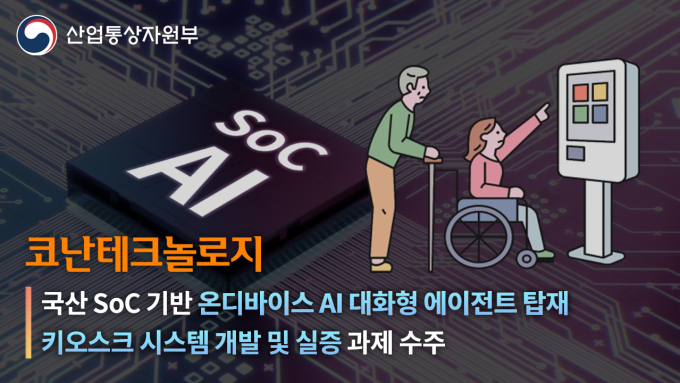 코난테크놀로지, 디지털 약자 위한 국산 온디바이스 AI 키오스크 개발 나선다