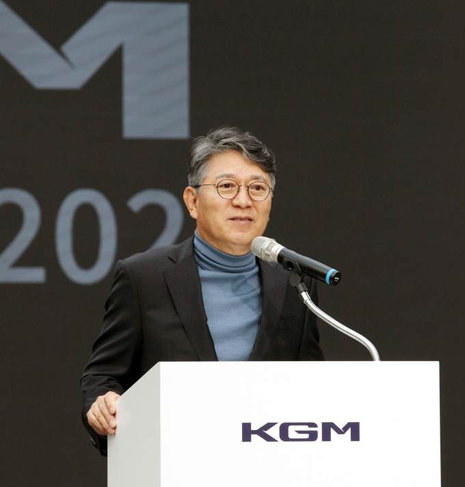 곽재선 KGM 회장 "튼튼하고 훌륭한 회사 되려면 좀 더 빨리 움직여야"