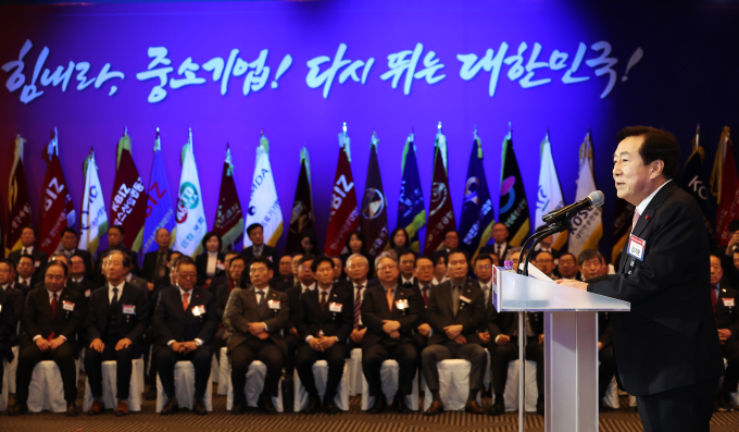 [종합] 중소기업인, 한 자리에 모여 "경제 주체 힘 모아 위기 극복하자"