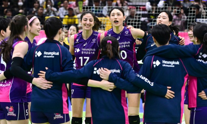 [프로배구] 흥국생명, 정규리그 1위 확정... 최다 잔여 경기 신기록