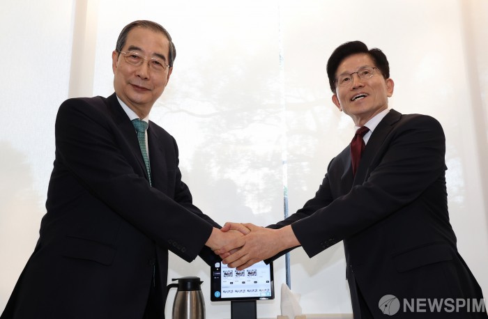 한덕수-김문수, 단일화 성과 낼까