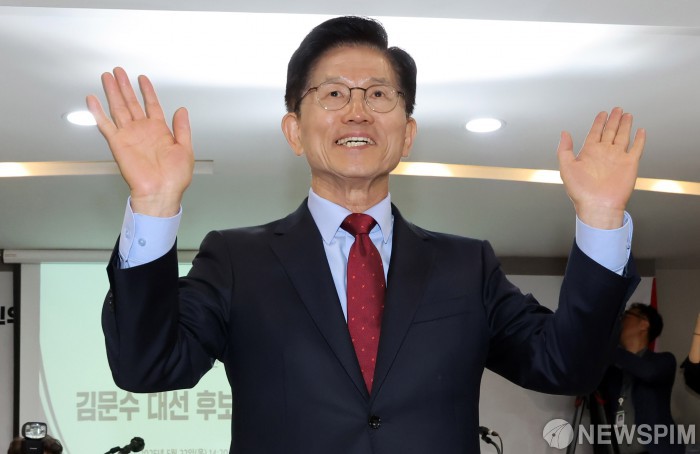 [선택 2025] 김문수 "과감한 혁신과 올바른 투자로 대도약 이뤄낼 것"