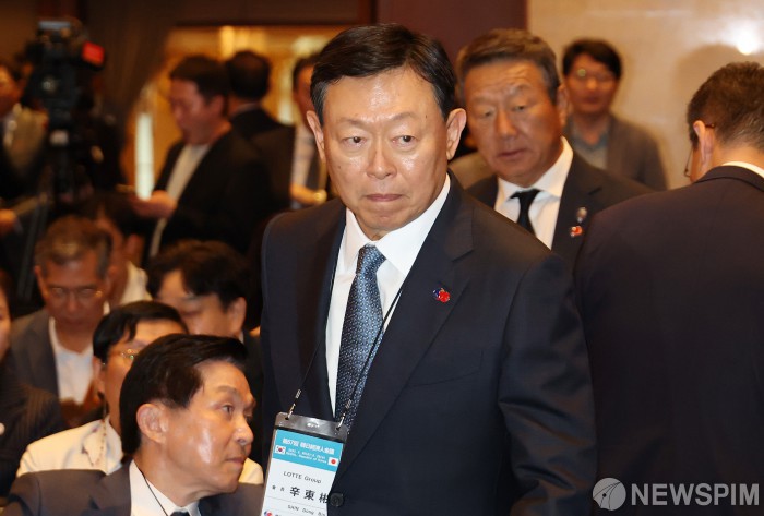 한일경제인회의에 참석하는 신동빈 롯데그룹 회장