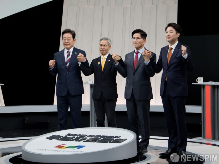 [대선 TV토론] 이재명·김문수·이준석, '위성정당 방지법' 도입 찬성
