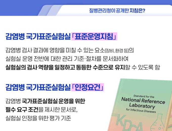 질병청, 감염병 실험실 운영 지침 공개…질병 대응 전환점 구축