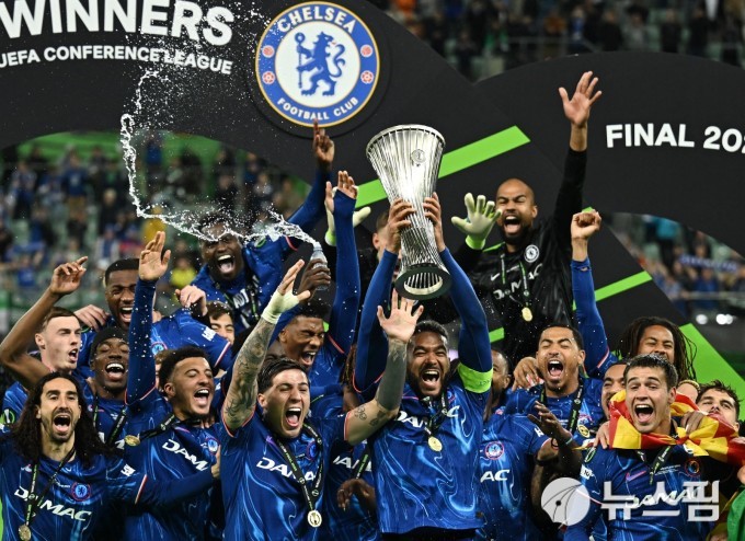 첼시, UECL 우승… 사상 첫 UEFA 클럽대회 그랜드슬램 달성