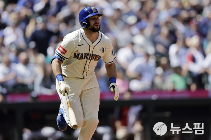 [MLB] 시애틀 롤리, 오타니·저지 제치고 홈런 단독선두 등극