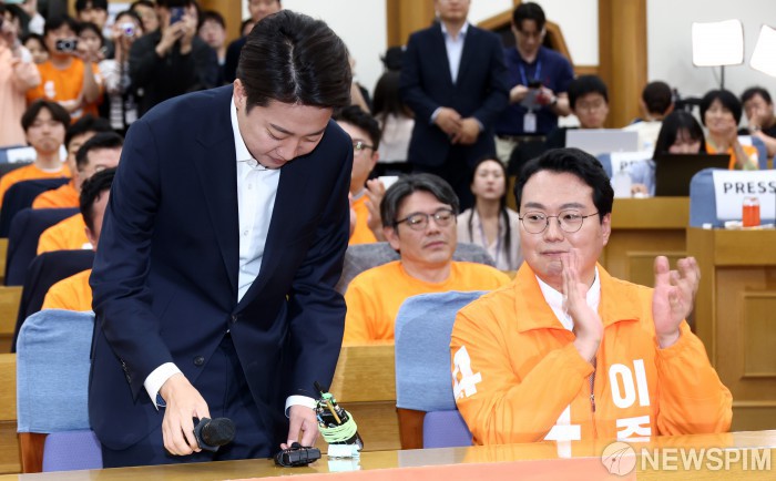 이준석, '아쉬운 결과'
