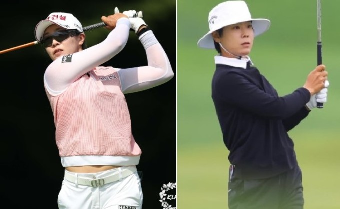 [LPGA] '섬소녀팀' 임진희-이소미, 2인1조 대회 1R 공동 2위