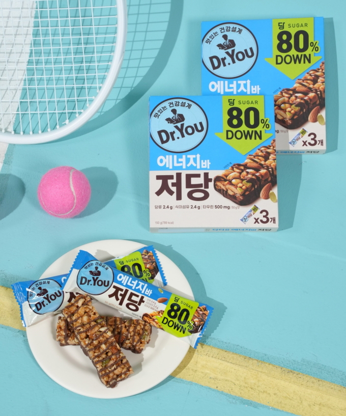 오리온, '닥터유 에너지바 저당' 출시