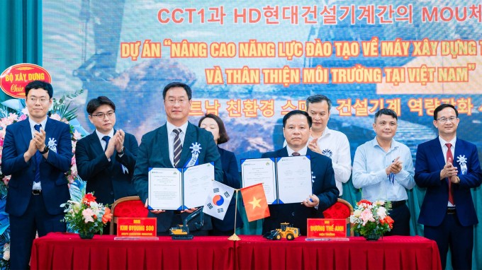HD현대건설기계, 베트남에 'K-건설기계' 노하우 전수...기술인재 양성