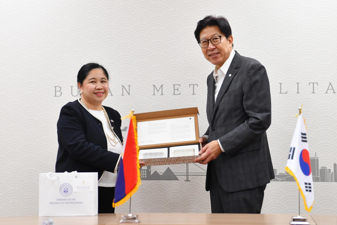 부산시, 필리핀과 우호협력 강화…스마트 재난관리 등 도시외교 확대