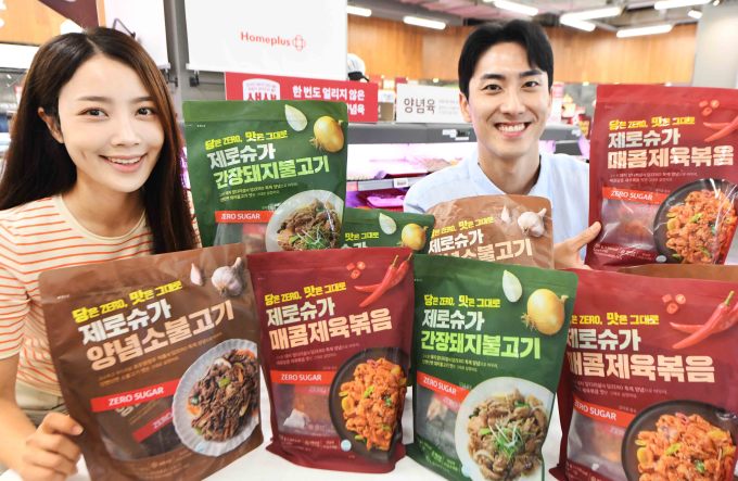 "당은 ZERO, 맛은 그대로" 홈플러스, '제로슈가 양념육' 3종 선봬
