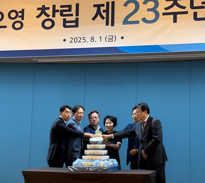 지오영, 창립 23주년 기념식 개최…조선혜 회장 '담대한 변화' 강조
