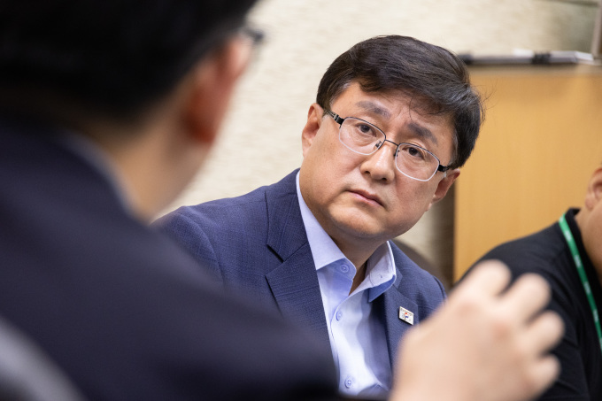 김성환 환경부 장관 "4대강 정책은 안 했어야…기후에너지부 정부안 13일쯤 발표"