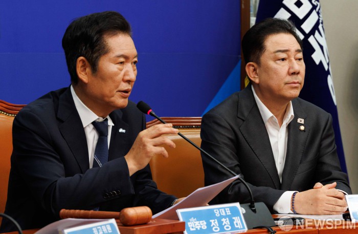 정청래 "'주식 차명거래 의혹' 이춘석 제명"…후임 법사위원장 '추미애'
