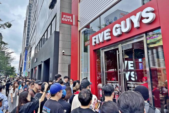 파이브가이즈 용산, 개점 한 달 만에 '글로벌 톱5' 등극