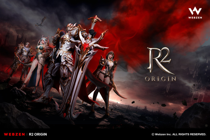 웹젠, 신작 MMORPG 'R2 오리진' 사전등록 시작