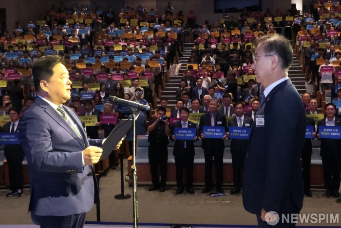 건설업계 노동자의 절규…"안전 없는 현장, 미래 없다"