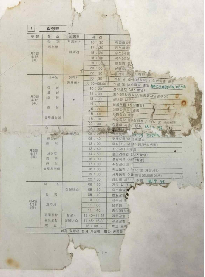 세월호 참사·전통 조리서, 세계기록유산 등재 도전
