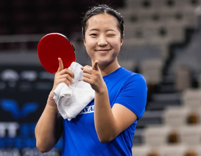 '그랜드 스매시 4강' 신유빈, 4계단 뛰어 세계랭킹 13위에