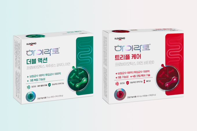 일동제약, 기능성 프로바이오틱스 신제품 '하이락토' 2종 출시