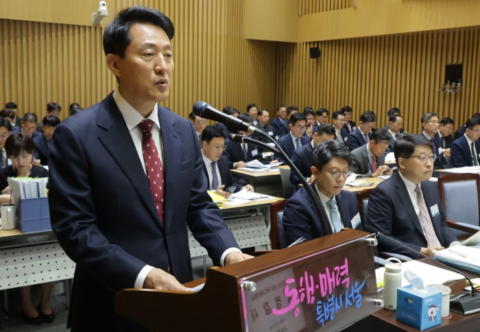 [2025 국감] 吳 "잠삼대청 토허제 해제는 적절…한강버스, 안전상 이상 없다"(종합)