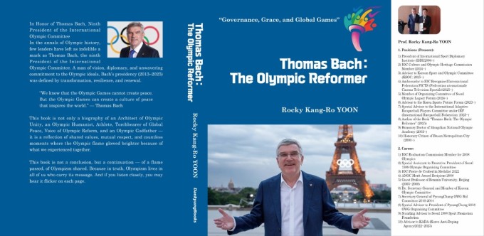 스포츠외교 전문가 윤강로 원장, 바흐 IOC 위원장 전기 출간