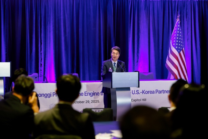 김동연, 워싱턴서 기조연설…"한미동맹 플레이메이커로 3P라인 완성"