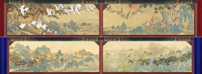 창덕궁 마지막 궁중 벽화, 인천공항서 여행객 반긴다