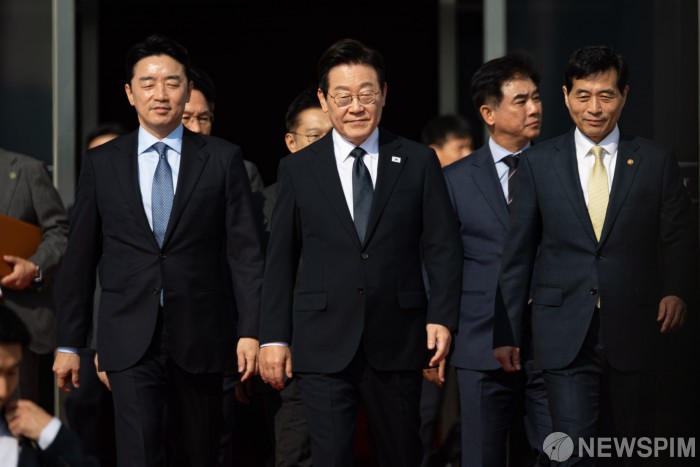 이재명 대통령, 국회 시정연설 종료