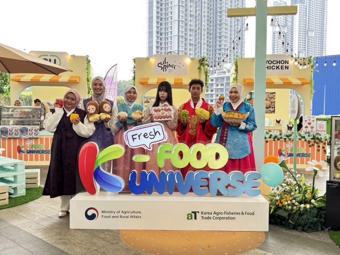 aT, 말레이시아에 한국 과일 홍보부스…"신선농산물 수출 기반 마련"