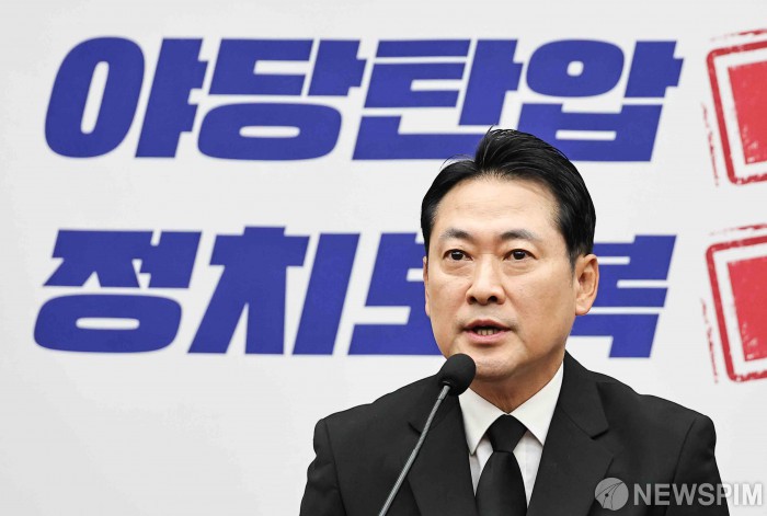 장동혁, 李 시정연설에 "국민 눈·귀 가리는 자화자찬, 돈풀리즘으로 점철"