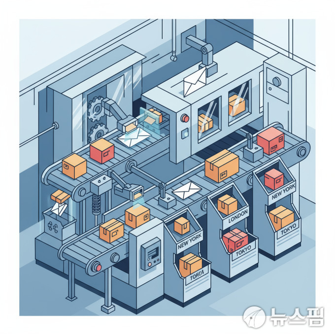 우편물 자동분류 장비 AI가 고친다…과기부, 행정서비스 혁신 '최우수상'