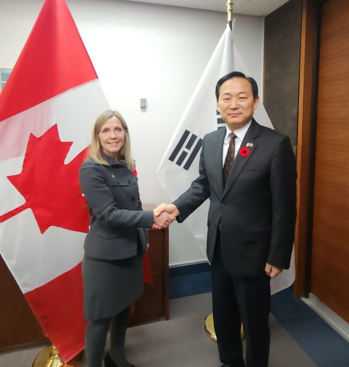 이두희 국방부차관, 캐나다 방문…잠수함 사업·협력 파트너십 논의