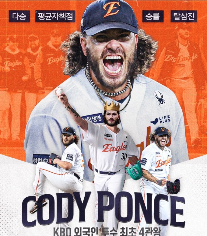 "FA 41위 폰세, 2년 261억... FA 46위 김하성, 1년 220억"