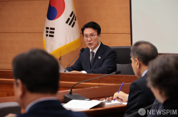 2050 탄소중립녹색성장위원회 전체회의, 발언하는 김민석 총리