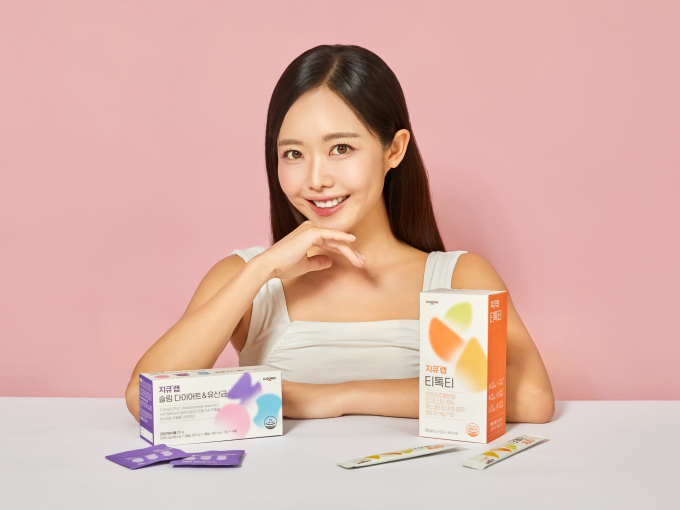 일동생활건강, 유튜버 '비타민신지니' 콜라보 신제품 '지큐랩' 2종 출시