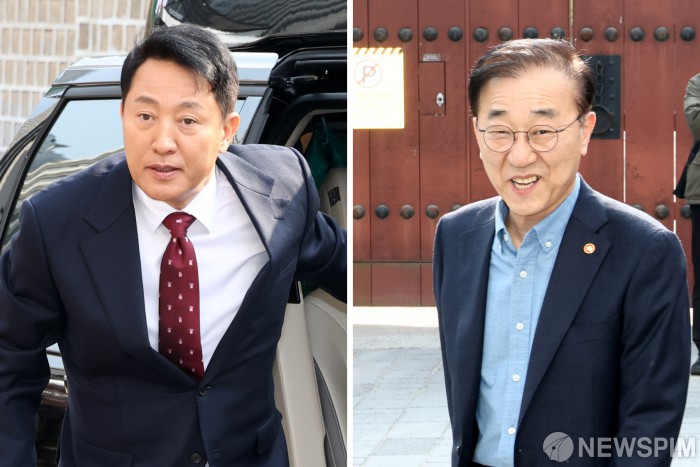 오세훈-김윤덕 회동, '부동산 정책 논의'