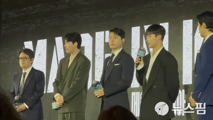 정우성·현빈 "12월 공개 '메이드 인 코리아'서 멋진 배우와 함께 해"