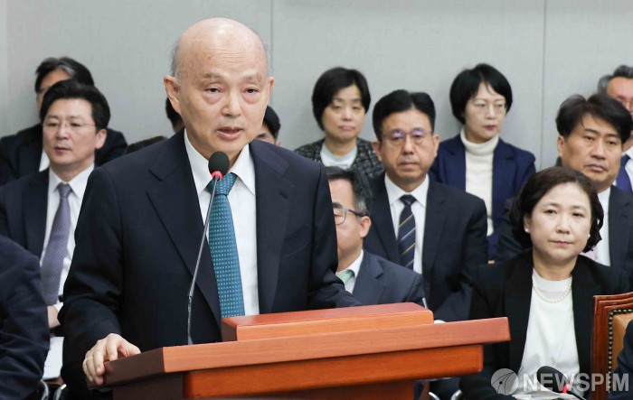 제안설명하는 안창호 국가인권위원장